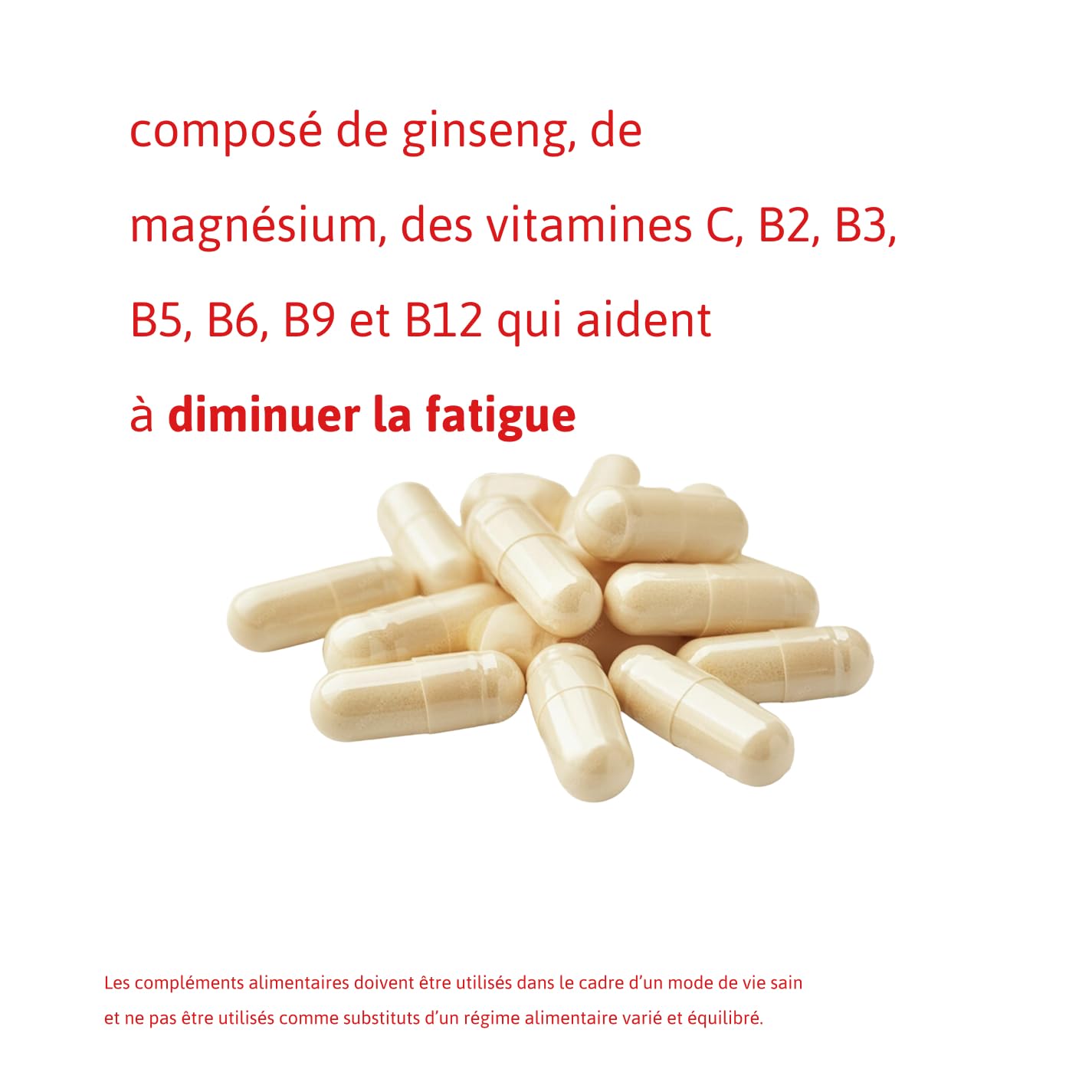CODIFRA | Normalite 1000, Complément Alimentaire Fatigue, Immunité | Boost Naturel | Panax Ginseng, Magnésium, Vitamines | Fabrication Française | Origine Végétale | Lot de 2x 30 Gélules