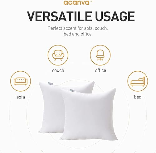 Miniatura 4 de Acanva - Relleno de polietileno para almohada