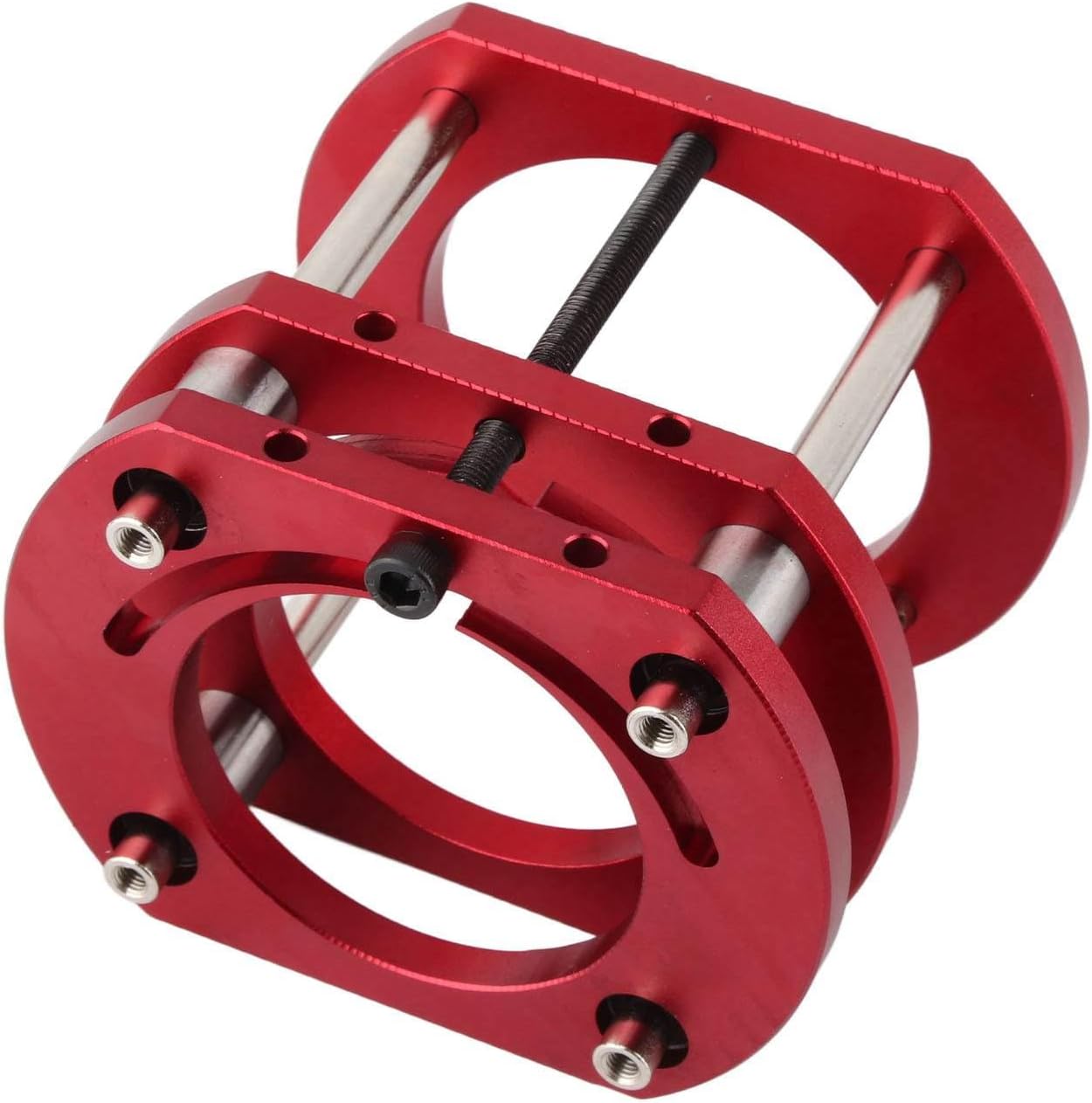 4 Jaw Router Table Clamping Base Universal Worktable for Woodworking Routers and CNC Engraving Machines