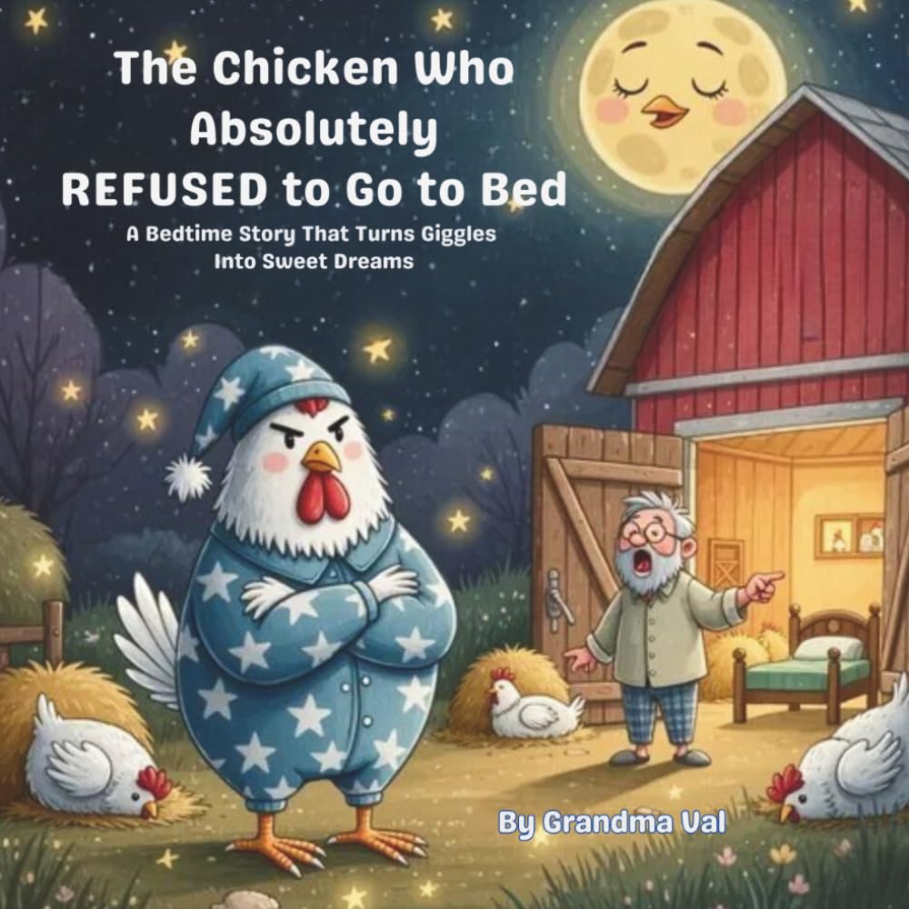 The Chicken Who Absolutely REFUSED to Go to Bed: A Bedtime Story That Turns Giggles Into Sweet Dreams