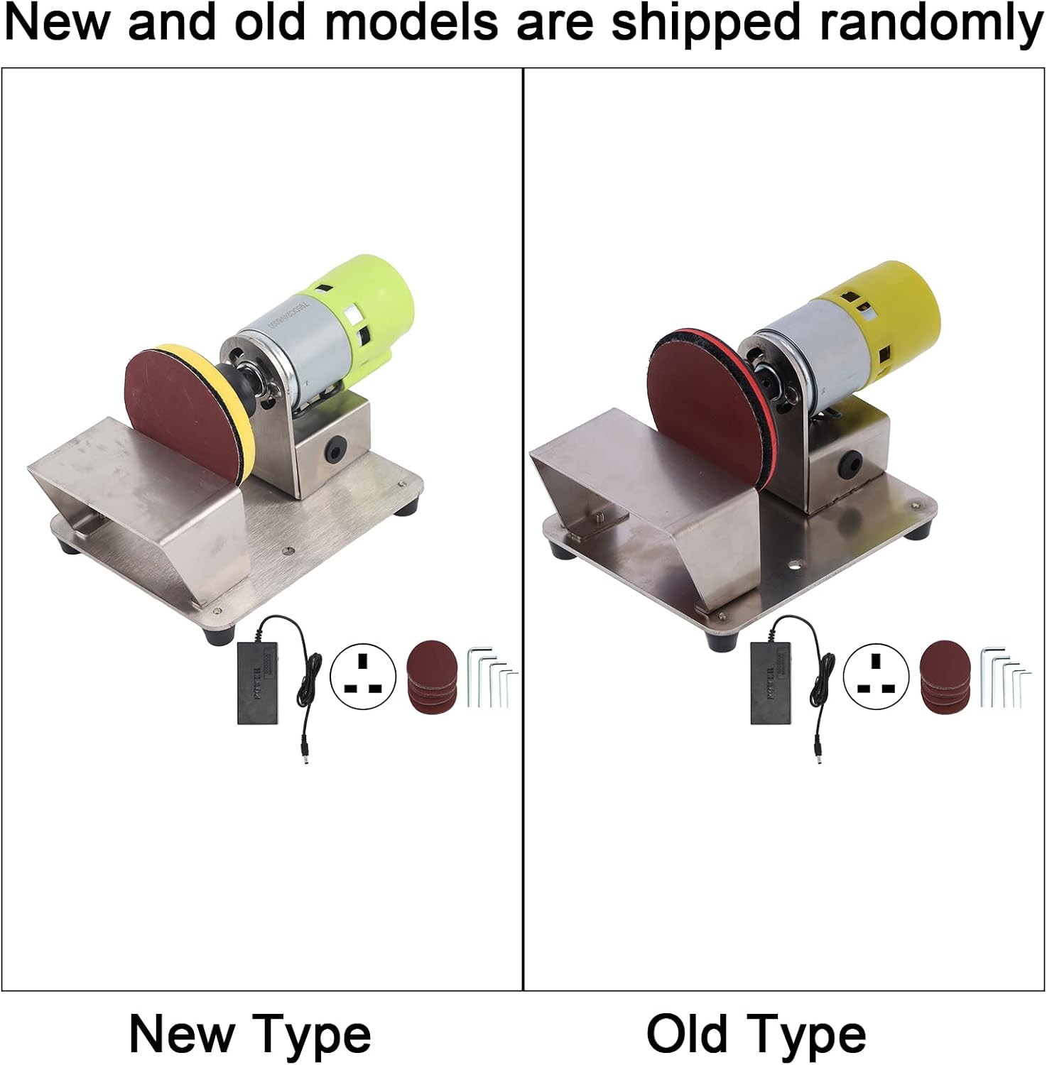Disc Sander,Electric Disc Grinder Polisher Sanding Machine 6000r/min Power Disc Sander for Wood Plastic Glass Stone Polishing Grinding(AU Plug)