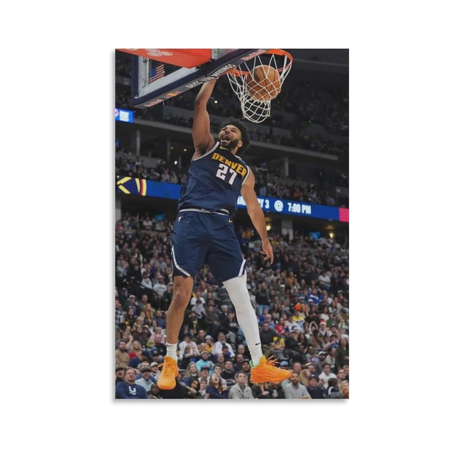 FCOIN Jamal Murray Canvas Poster Artworks Picture Print Poster Wall Art Painting Canvas Decor Home Posters 20x30inch(50x75cm)