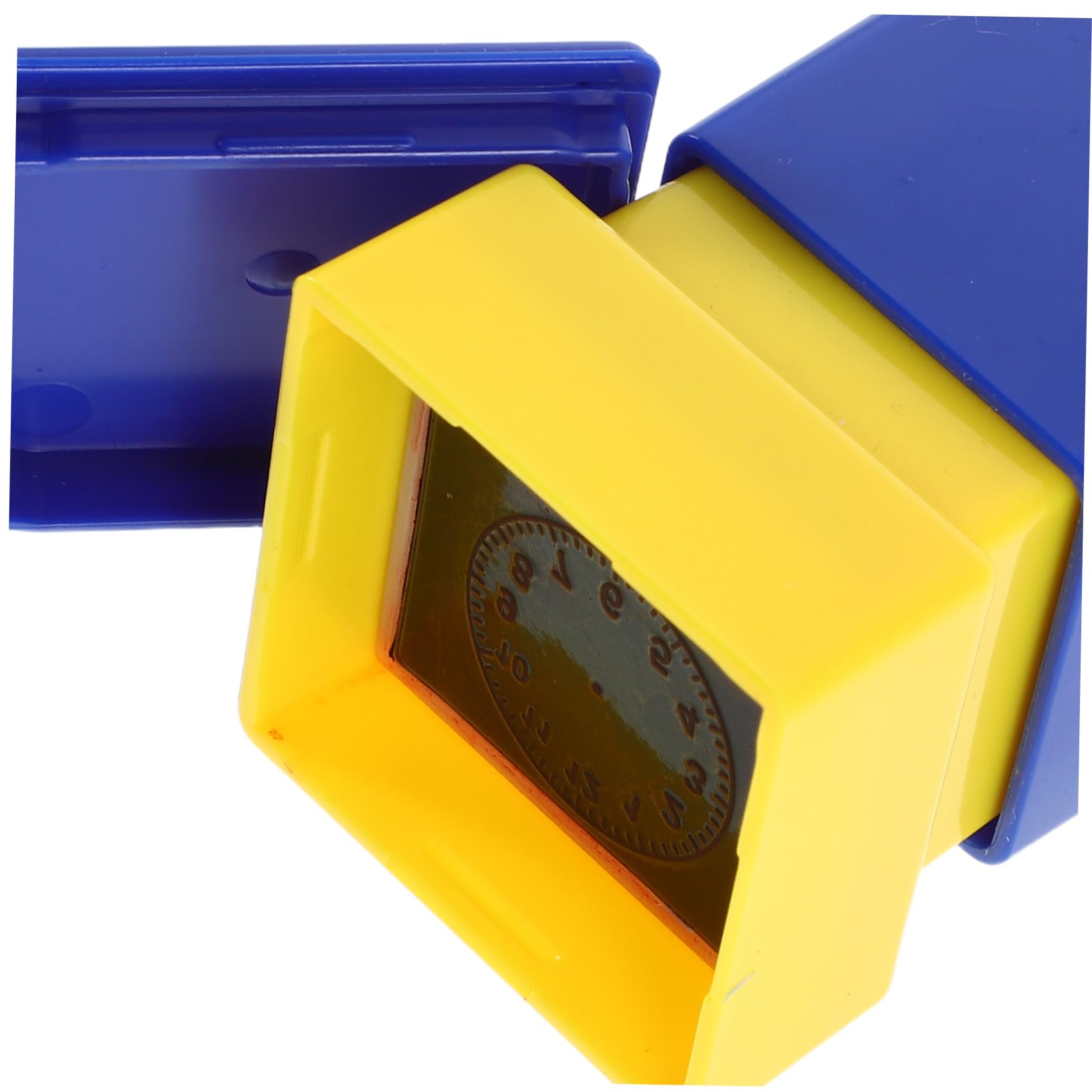 HANABASS 8 Timbri Didattici per Strumenti Educativi per Insegnamento del Giochi Creativi e Riconoscimento Orario per Scuola e Casa Stampe Colorate Coinvolgenti