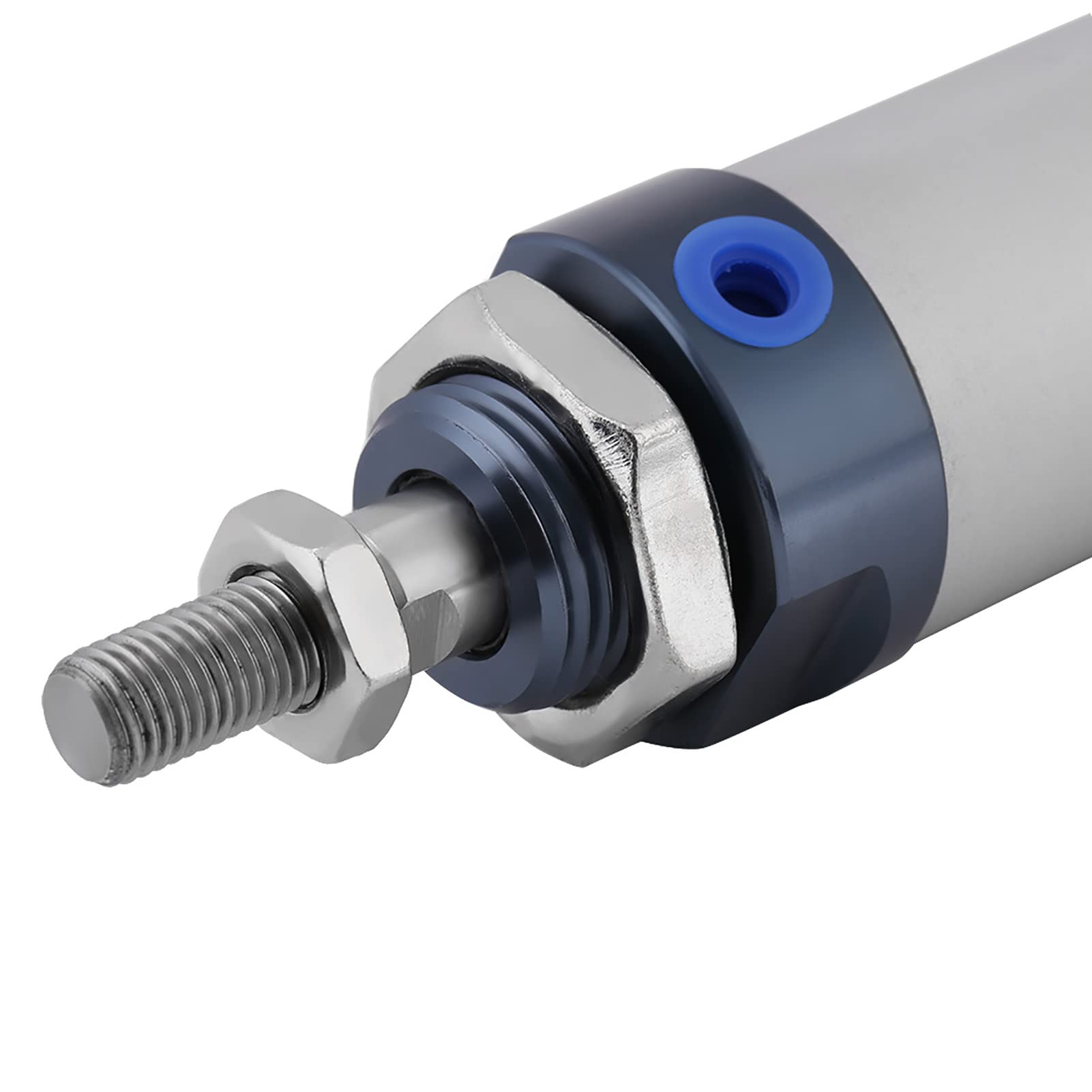 Barre Pistone Parallele Cilindro Pneumatico Foro 32 Mm 10-200 Mm Corsa - Foto 8