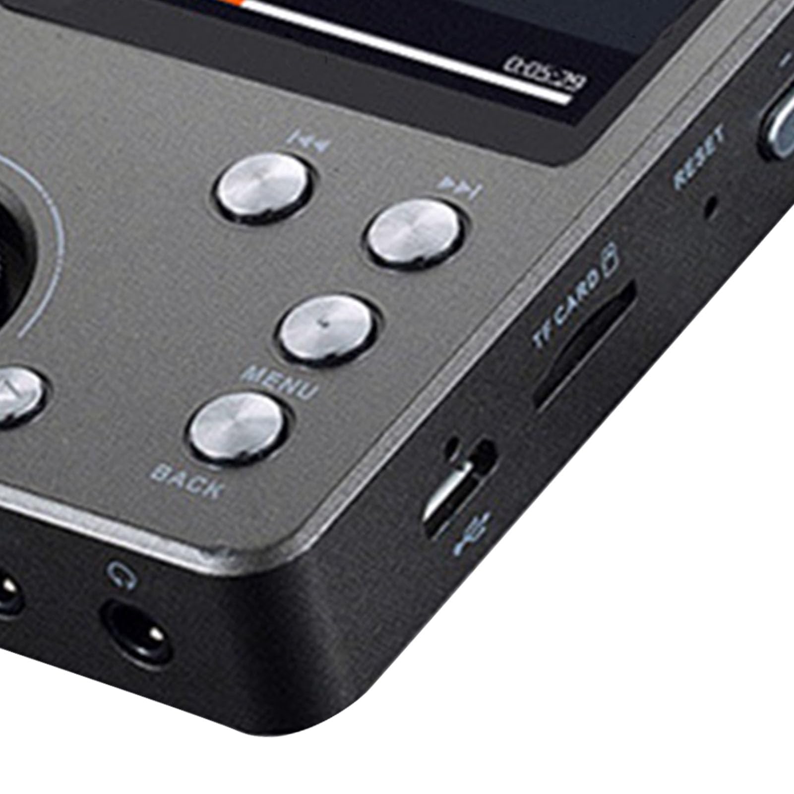 Generic Lettore Musicale Audio Digitale Ad Alta Risoluzione con Scheda di Memoria da 64 GB, Lettore Audio Portatile Hi-Fi per Appassionati di Musica, Display da 2,0 Pollici
