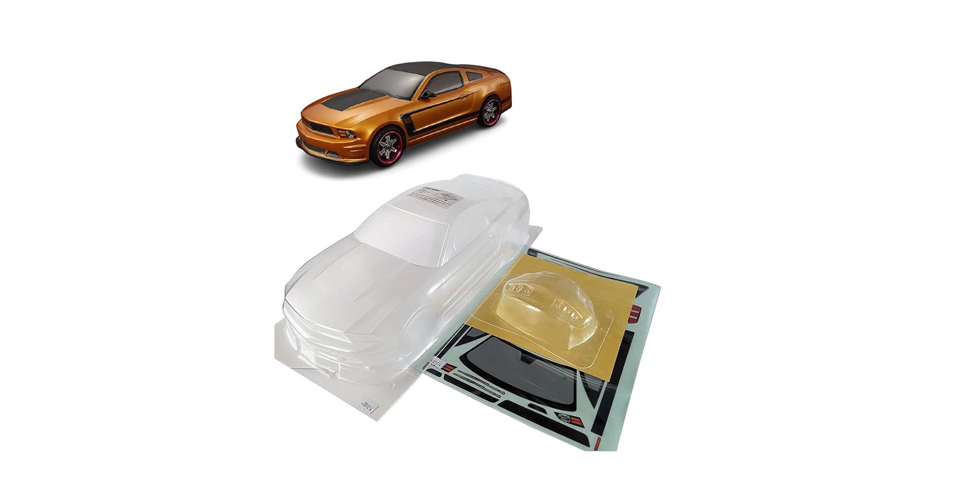 RCカーシャーシ 透明ボディ付き Amazon | SANTAIZI 1/24 RCボディ RZ34 400Z クリア LEXAN PC