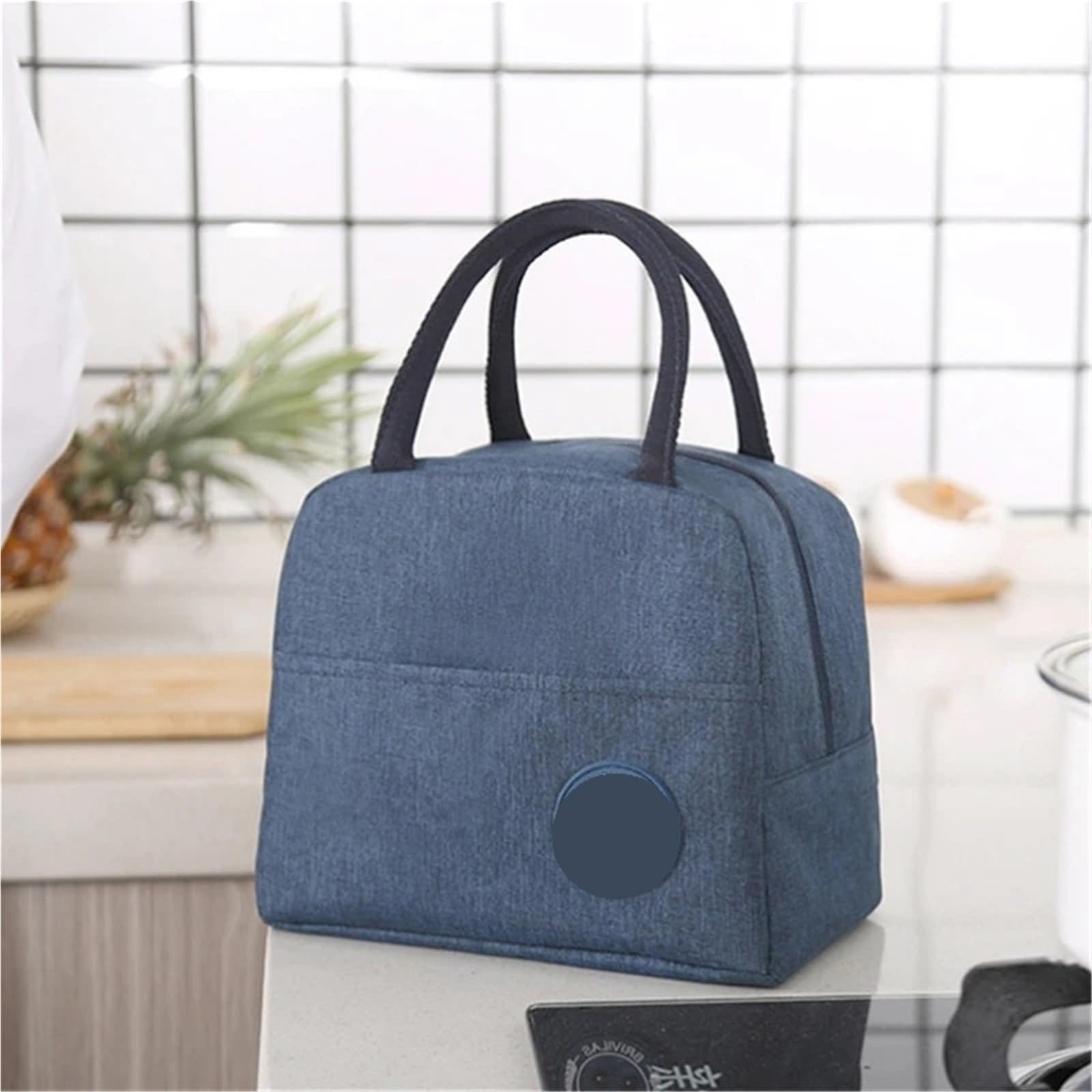 2 pezzi 6L bambini piccola borsa da pranzo termica portatile scatola for alimenti con custodia isolata in ghiaccio impermeabile for dispositivi di raffreddamento for studenti Per Il Lavoro