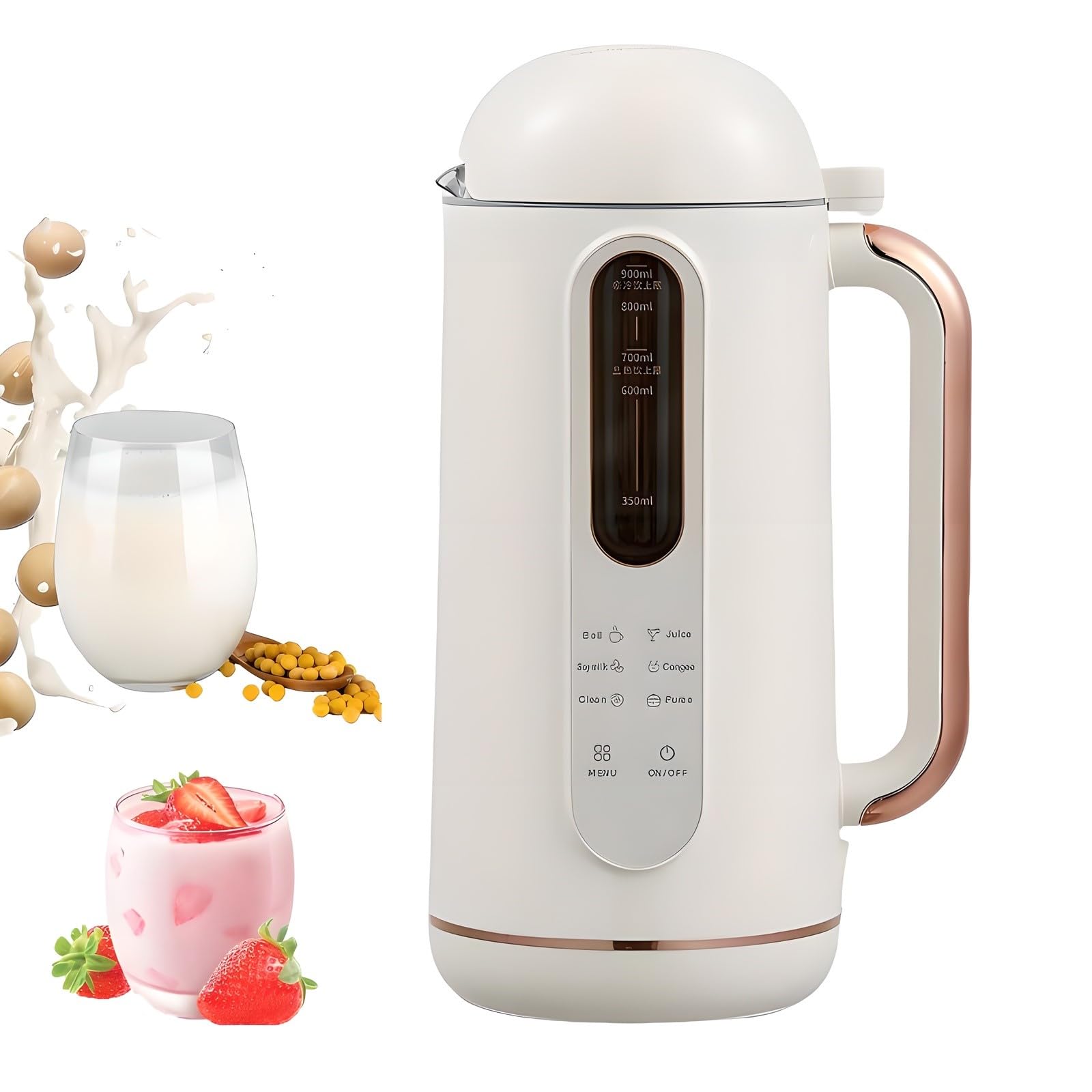 Mélangeur automatique de lait de noix avec départ différé