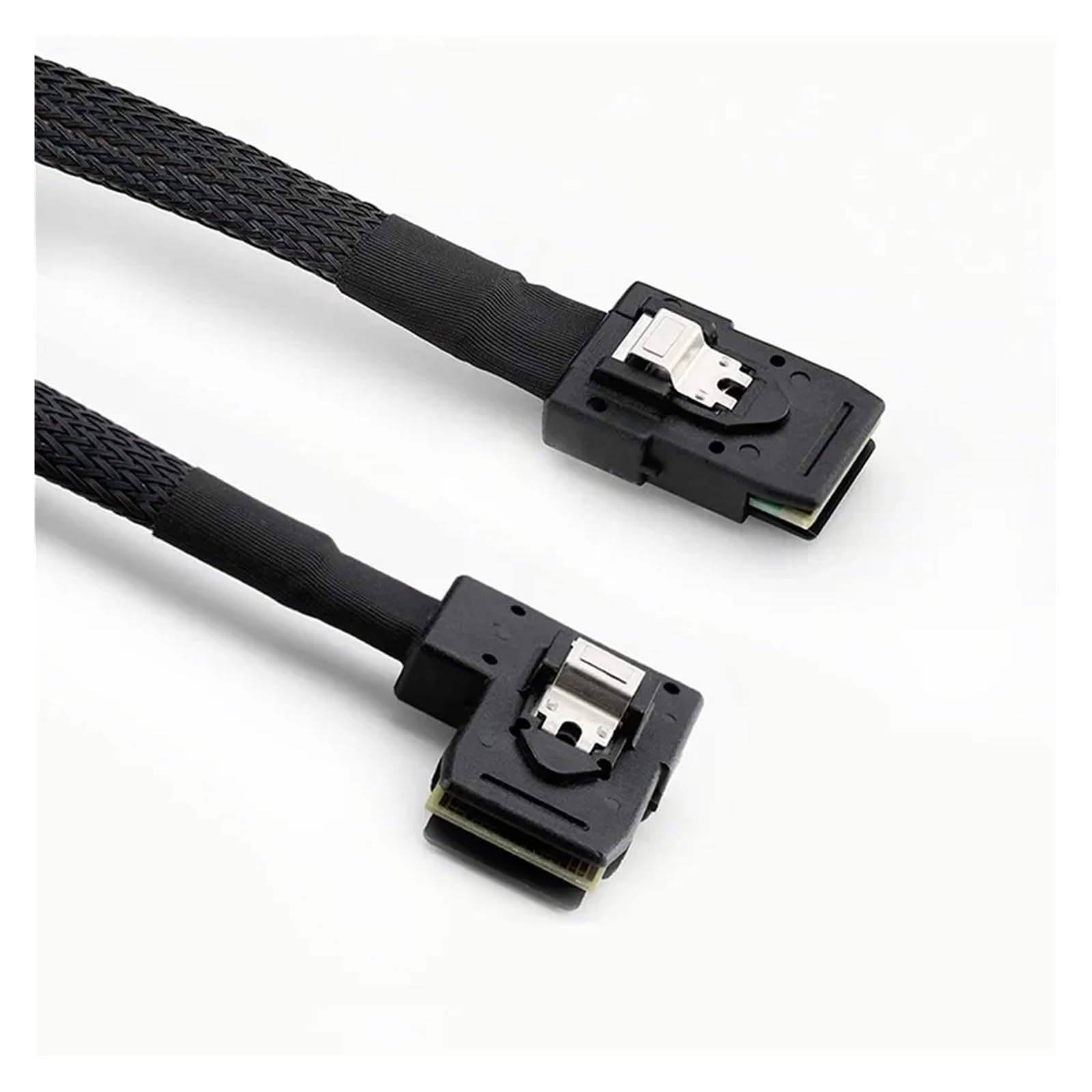 Wewnętrzny kabel MI NI Sff 8087, sff-8087 do Sff-8087 0,8 m serwerowy kontroler danych dysku twardego do płyty montażowej (0,5 m, lewy)
