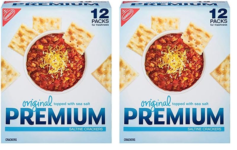 Nabisco Original Premium Saltine Crackers, 48 oz (Pack of 2)