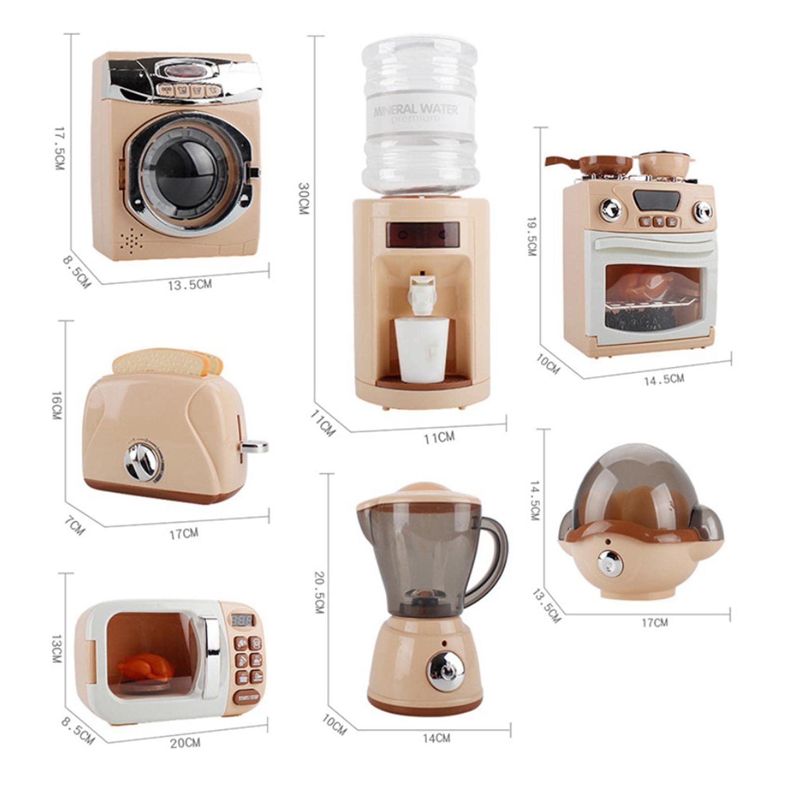 Giocattoli di Simulazione per Giochi di Ruolo per Lo Sviluppo della Prima Infanzia, Stove Toasters