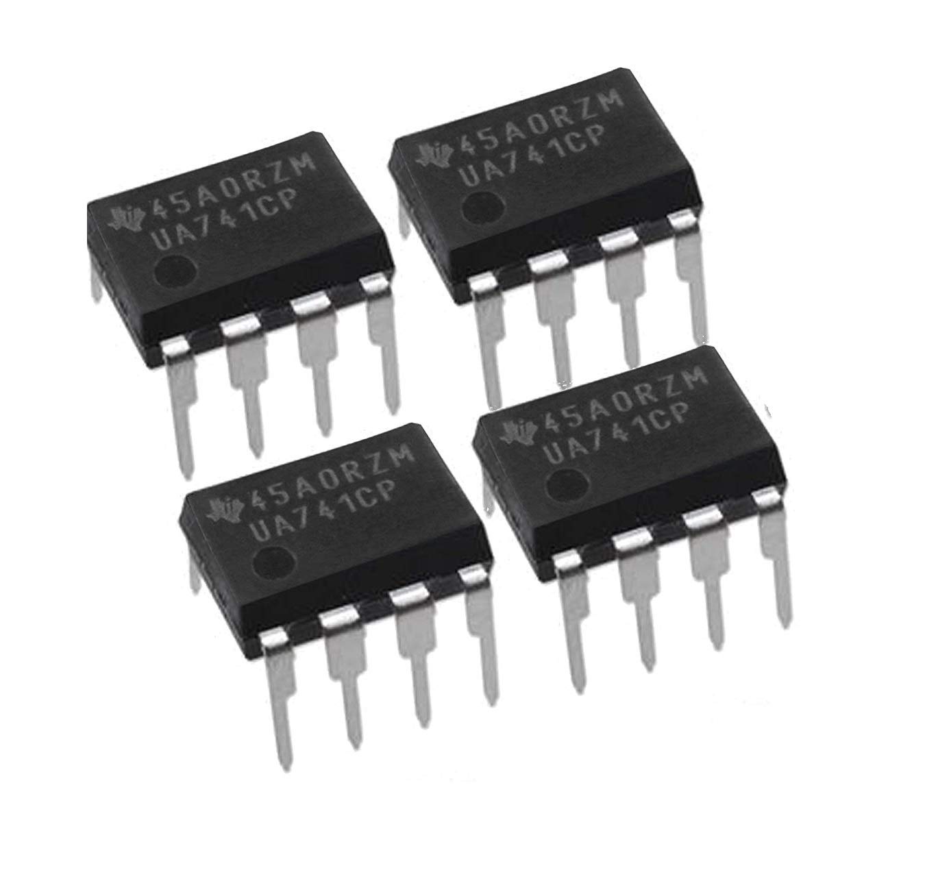 INVENTO 4Pcs UA741CP 741CP 741 IC Operational Amplifier, 1 Amplifier, 1 MHz, 0.5 V/µs, ± 9V to ± 15V, DIP, 8 Pins (B0816X1Z89) Amazon Price History, Amazon Price Tracker