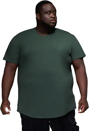 STRONGSIZE Men's Big and Tall T-Shirts – Stretch Cotton Crewneck Shirt Sizes XL–8XL (Regular & Longer Length)