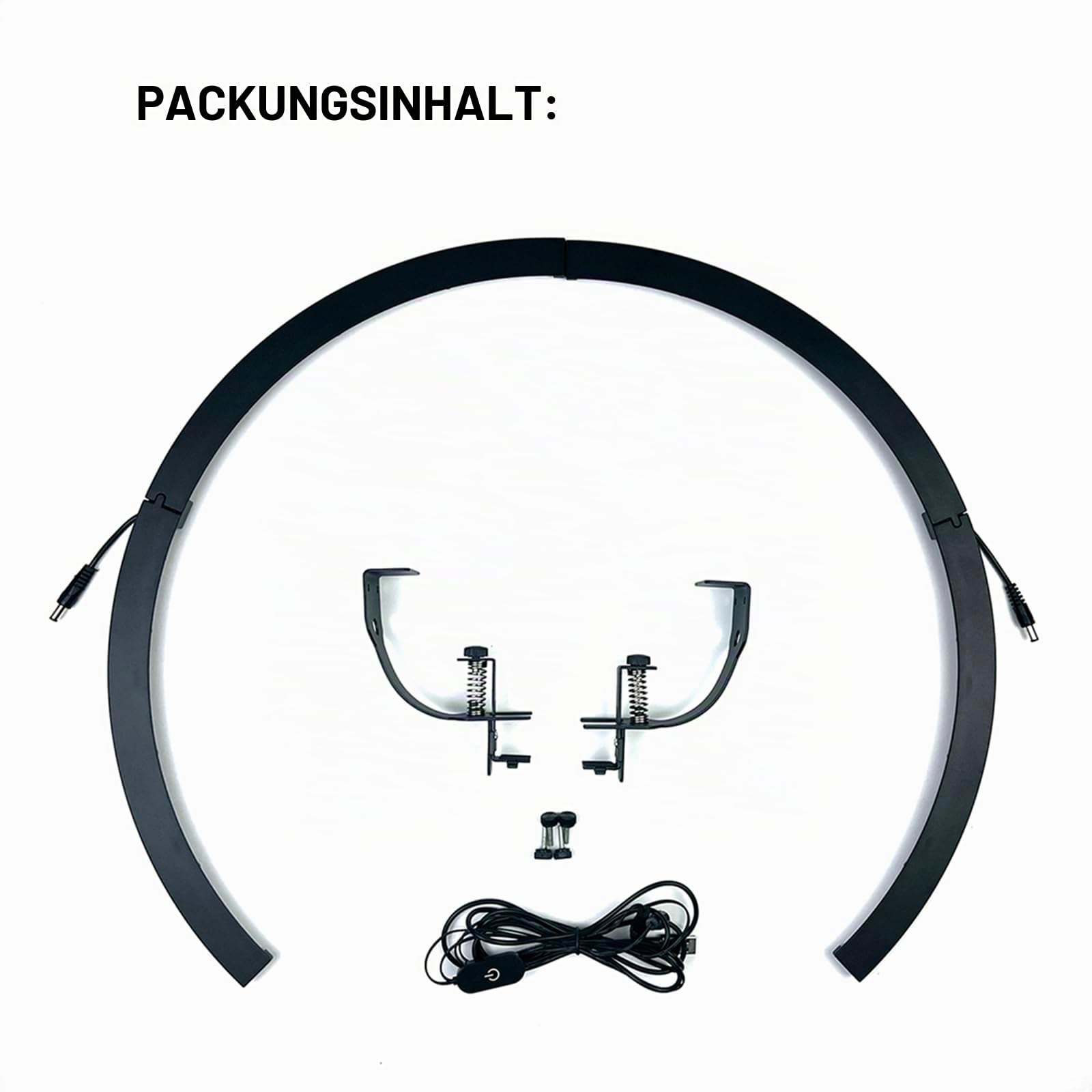 Professionelle 260° Dartboard Beleuchtung mit Touch-Dimmfunktion | Dartscheibe Licht mit Touch-Steuerung | Schattenfreie Anti-Glare Match Beleuchtung | Robuste Stahl-Halterung Ohne Bohren