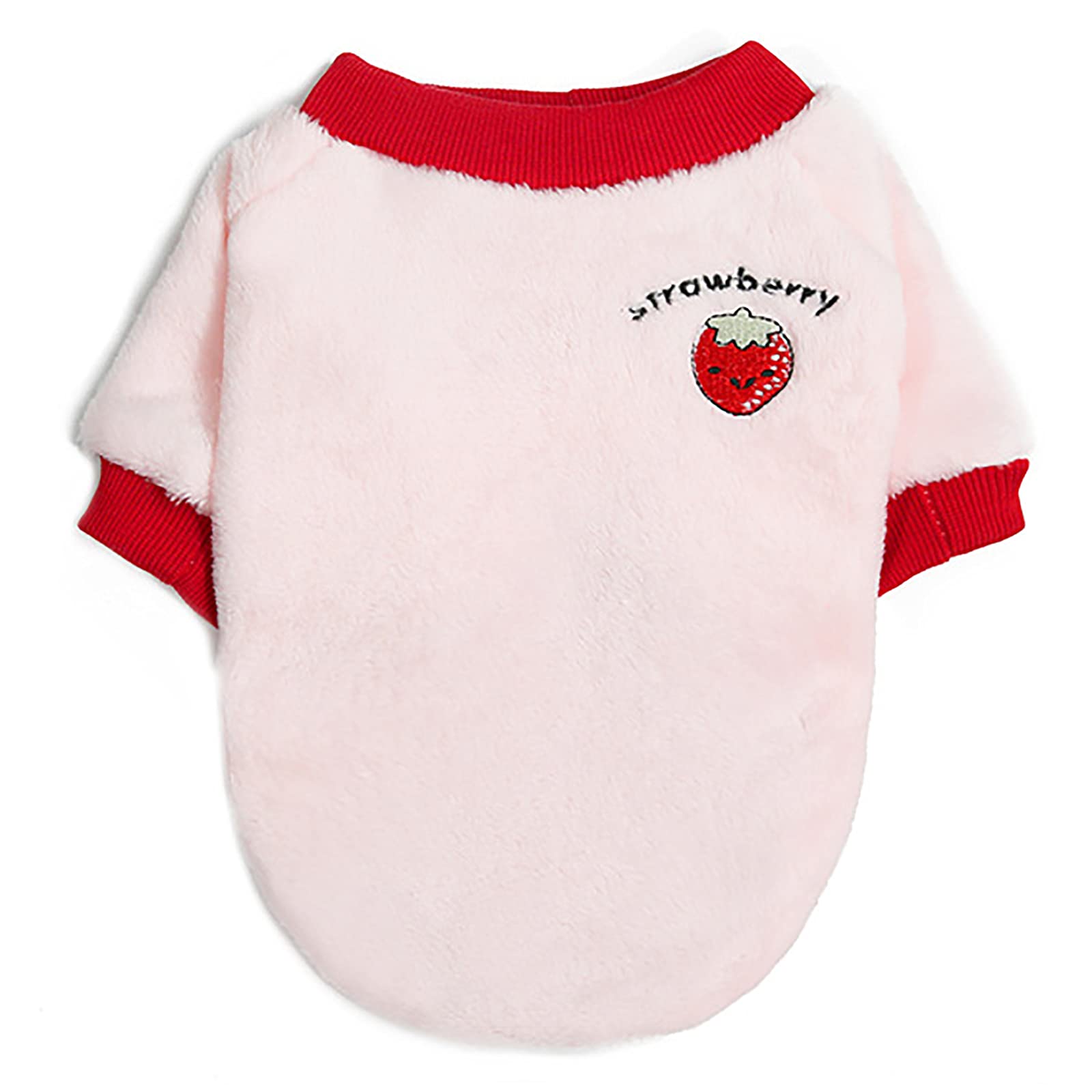 Suéter para Perros Ropa para Perros Suéter de Lana para Perros Abrigo Cálido de Invierno Pijamas de Frutas Suéter de Lana para Perro Pequeño Gato