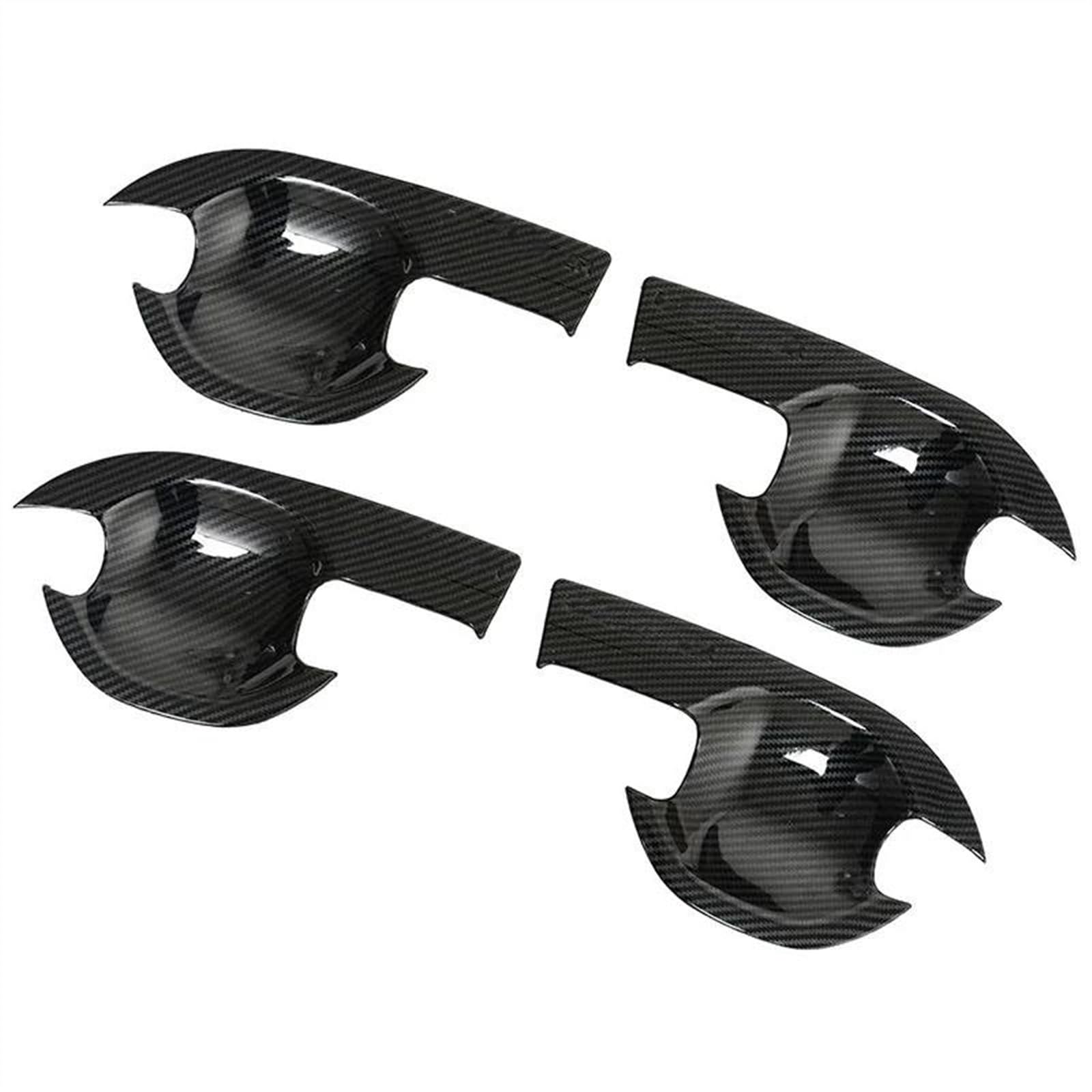 Csspdm C Sspdm Door Handle Over Hrome Trim Accessories Arbon Fiber For Mitsubishi For Outlander 2013-2018 2019 Ar-Styling(C)