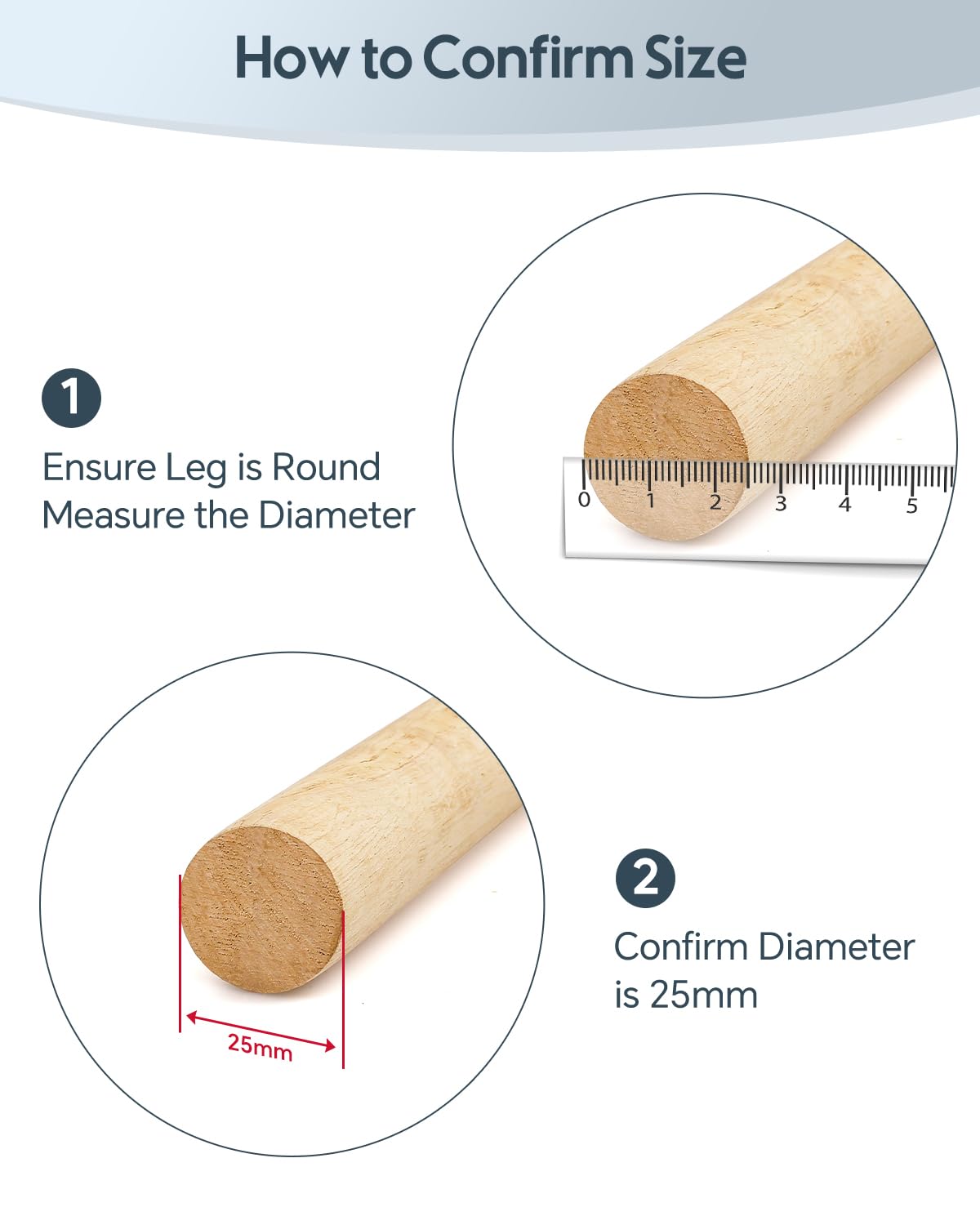Scivoli Per Mobili 25mm E 50mm - Set Di 16, In PTFE, Autoadesivi, Per Spostare Mobili Pesanti - Foto 6