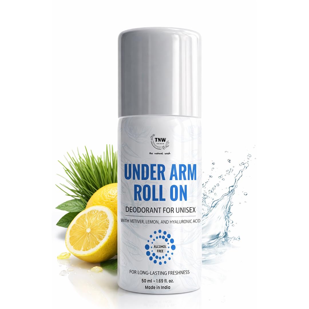 The Natural Wash Underarm Roll-On Deodorant for Women & Men | With Lemon, Vetiver and Hyaluronic Acid | For Long-Lasting Freshness-picture-15