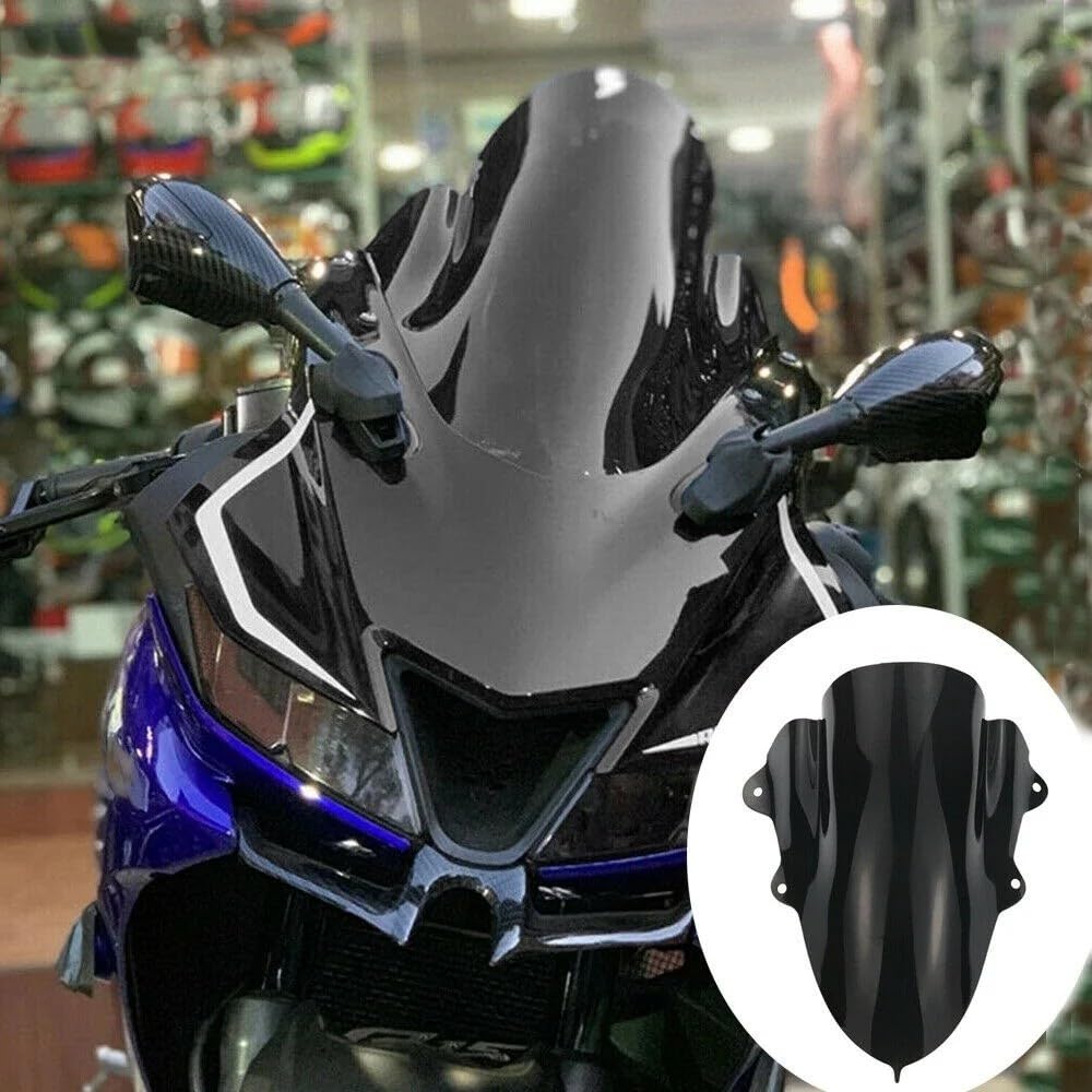 Dla YAMAHA YZF R125 R15 2017-2020 Podwójna Szyba Motocyklowa Szyby Motocyklowej