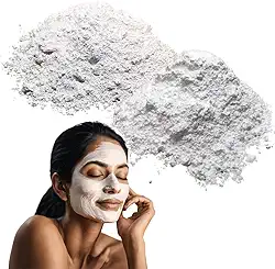 Kit Máscara Facial Porcelana 1kg Dolomita 1kg Argila Branca