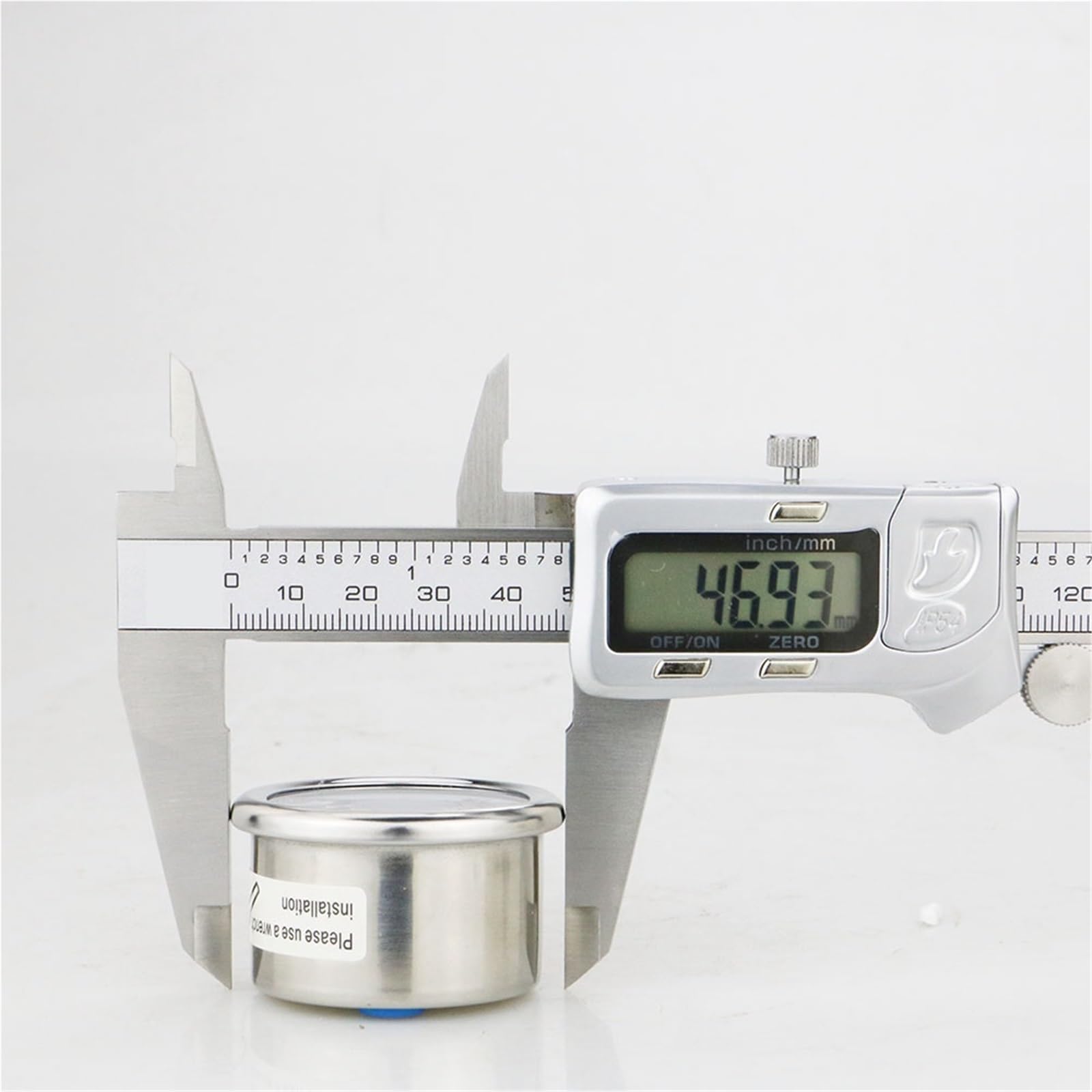 Manómetro de presión de Acero Inoxidable de 40mm (1,5 ")-1~0 ~ 400bar/psi conexión Inferior Relleno de glicerina for Agua y Gas | BSP(G) 1-8,0-4bar
