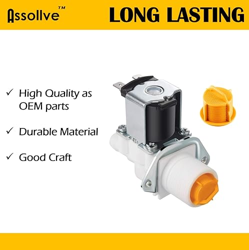 Miniatura 3 de Toolsco - Pantalla de filtro de válvula de entrada de agua AGM73269501, piezas de repuesto compatibles para lavadoras LG y Kenmore, repuesto