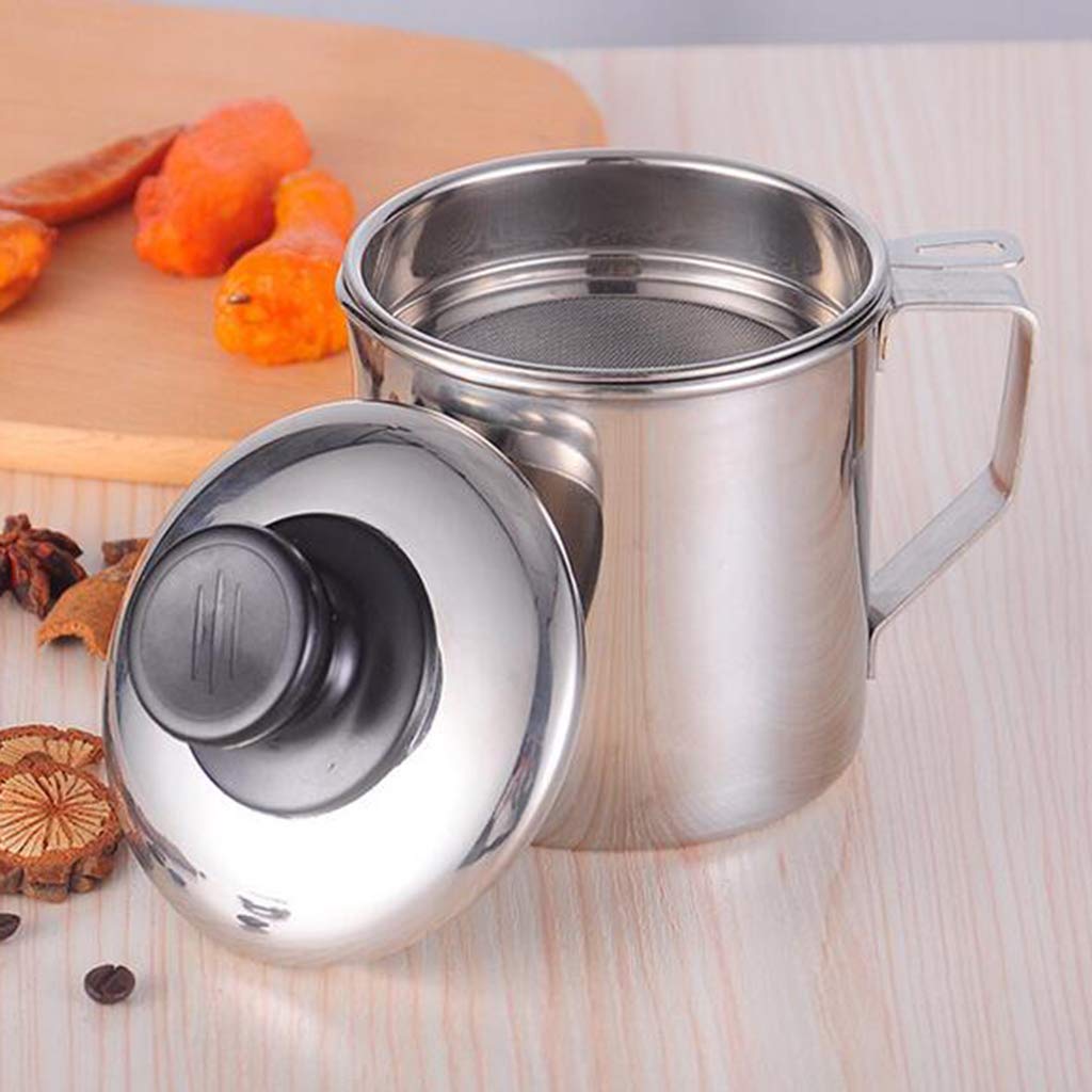 Amazon｜オイルポット フィルター ステンレス製 油こし器 油こし