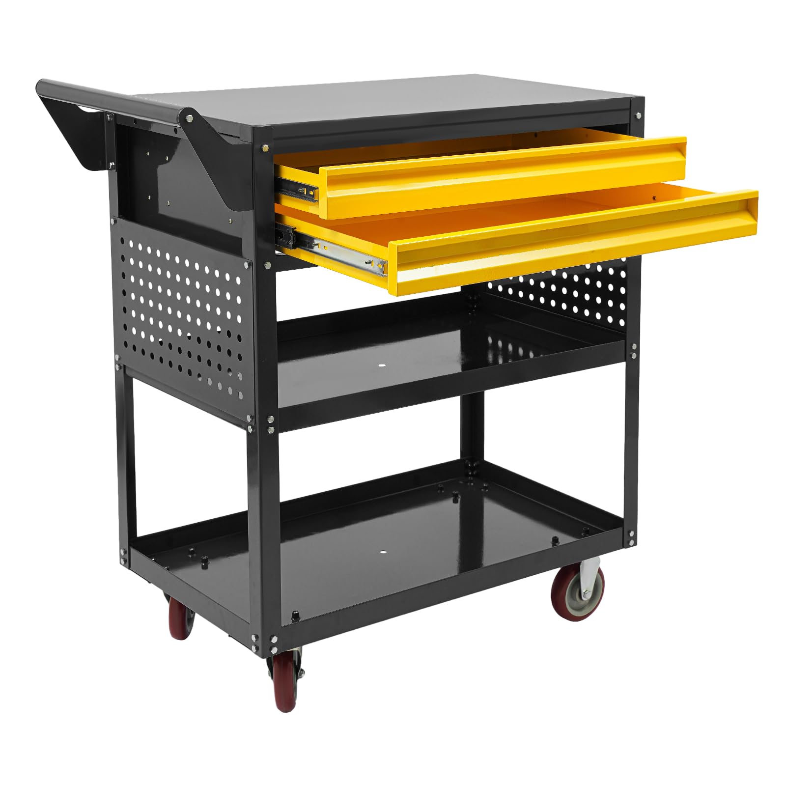 WooDerson Mobilny wózek warsztatowy, pusty, 78,9 x 45,4 x 95,96 cm, wózek