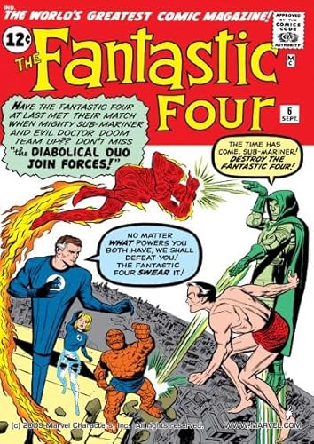 Fantastic Four (1961-1998) #6 (Fantastic Four (1961-1996))