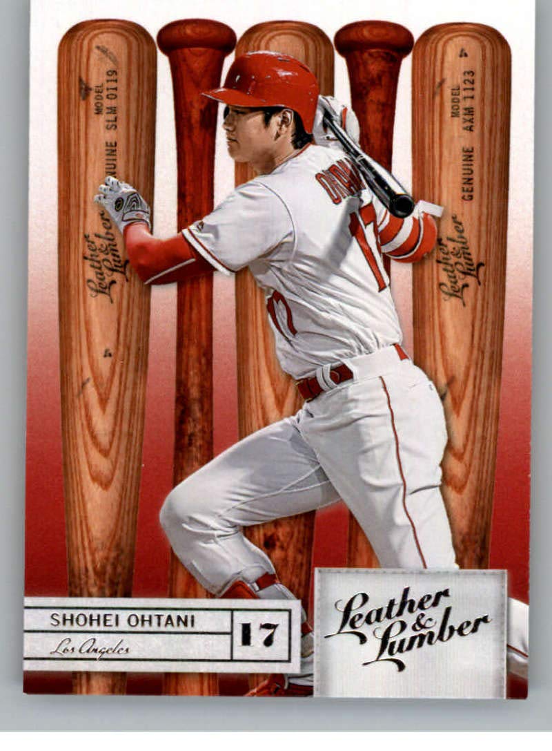 Amazon.com: 2019 Leather and Lumber RETAIL #81 Shohei Ohtani Los