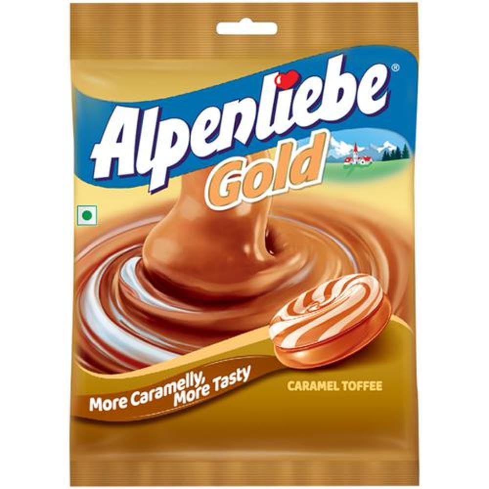 Alpenliebe Gold Caramel Toffee, 324Gm