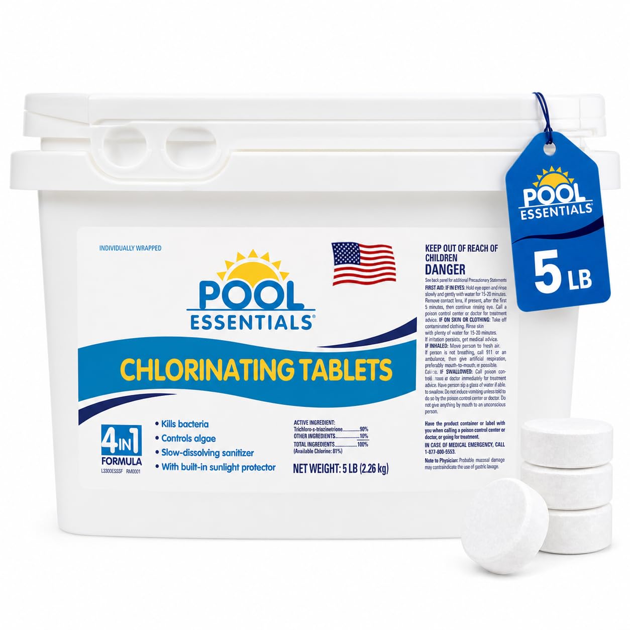 Chlorinating Tablets, 5LB