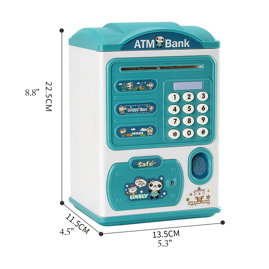 Amazon.co.jp: 貯金箱 プレゼント 電子貯金箱指紋ATM貯金箱子供用自動スクロール紙お金節約銀行パスワードコイン銀行男の子の女の子のための完璧なおもちゃの贈り物  貯金箱 おしゃれ (Color : Piggy Bank J) : おもちゃ