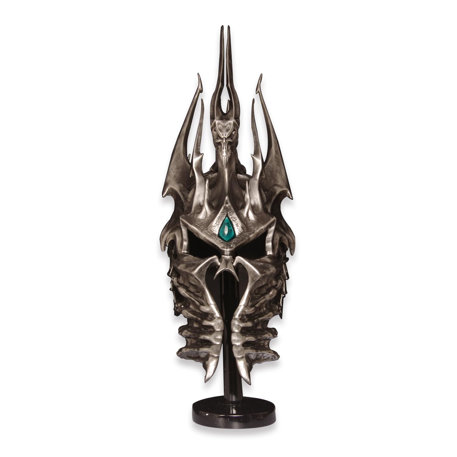 Sword fort The Devil Knight Wearable Helmet Helm frostmourne Real Metal-Anime Replica Game Props, Lich King Arthas Helmet