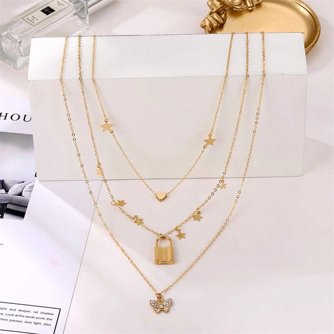 Layered Necklace Set - Fashion Jewellery