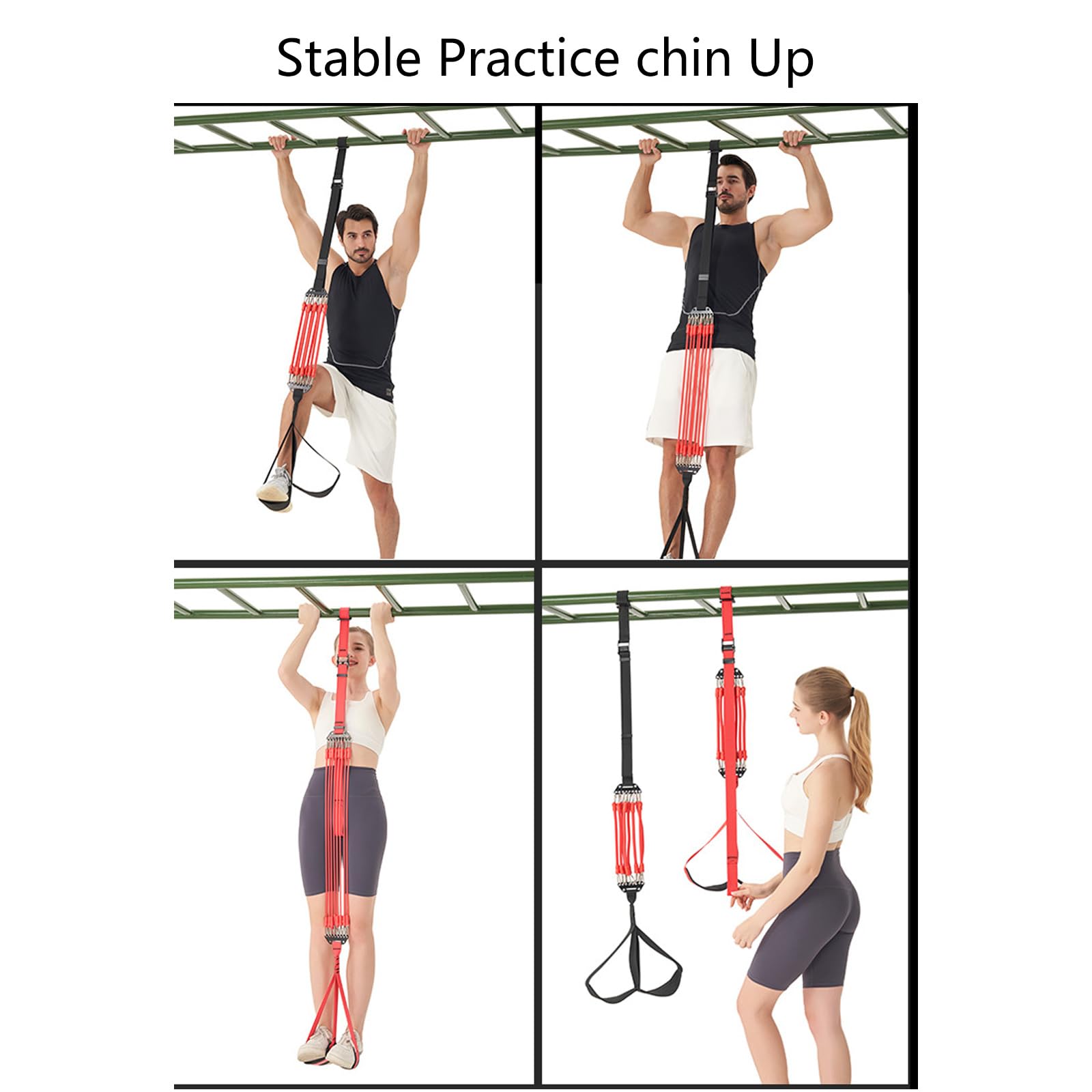 Pull Up Assist Band Systems Regolabile Chin Up Assistenza Elastico Resistenza Banda Casa Palestra Asta Orizzontale Cintura Appesa