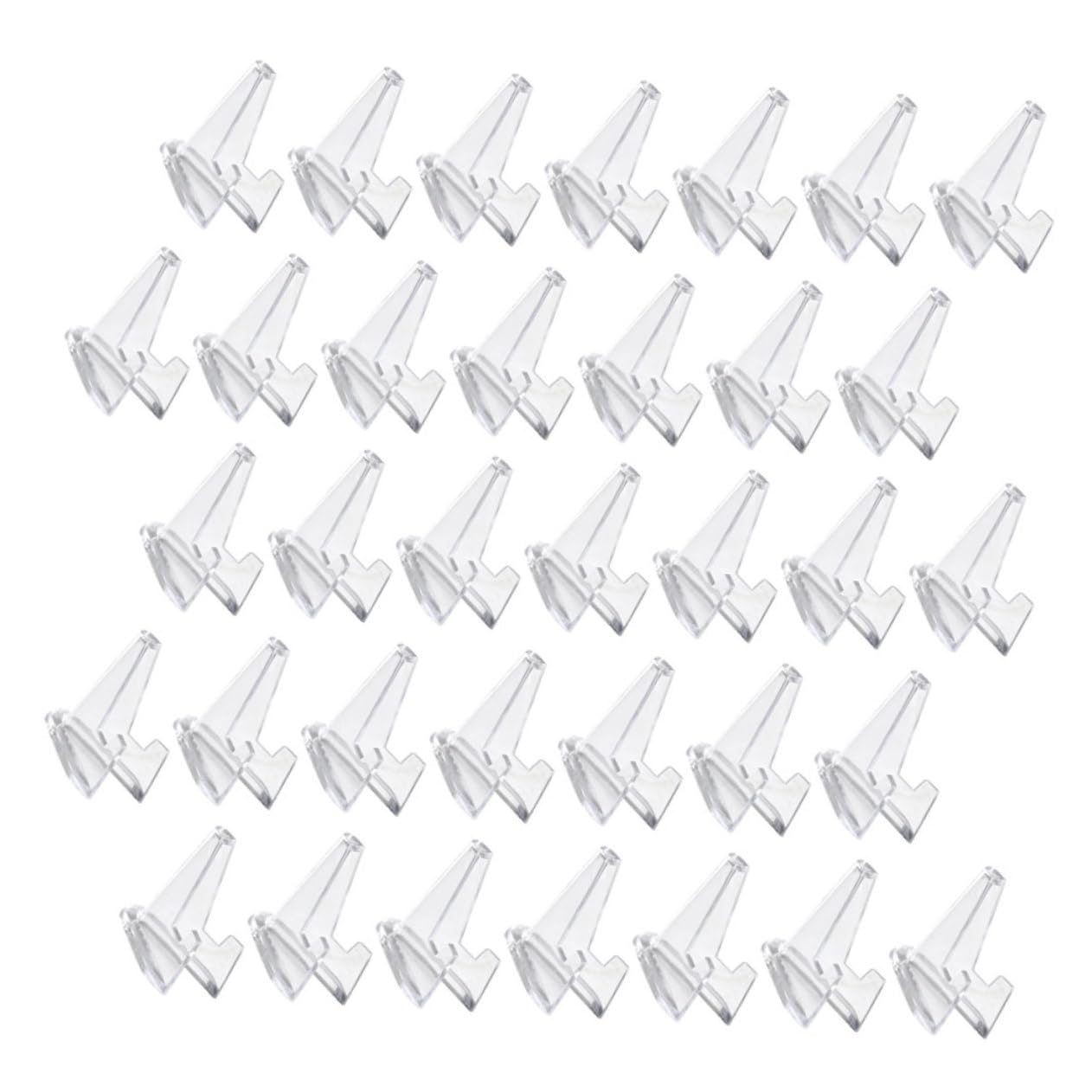 SUPVOX Guitar Picks Display Rack Acrylic Guitar Pick Holders 40pcs Set Display Racks