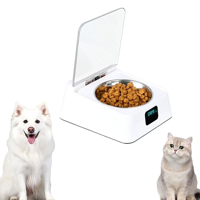 Dispensador Automático de Comida para Gatos y Perros