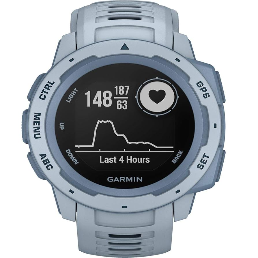 時計 Garmin INSTINCT  Sea Foam Garmin Instinct, Rugged Outdoor Watch with GPS, Features