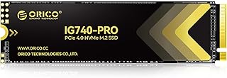 ORICO IG740-PRO 2TB M.2 NVMe Enterprise SSD, PCIe 4.0- Up to 7400MB/s, 2280 PCIe 4.0X4 Internal Solid State Drive, Support...