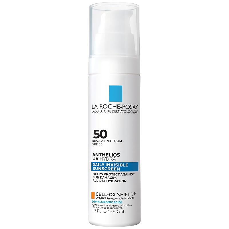 Protetor solar facial invisível La Roche-Posay Anthelios UV Daily SPF 50, 3 fórmulas