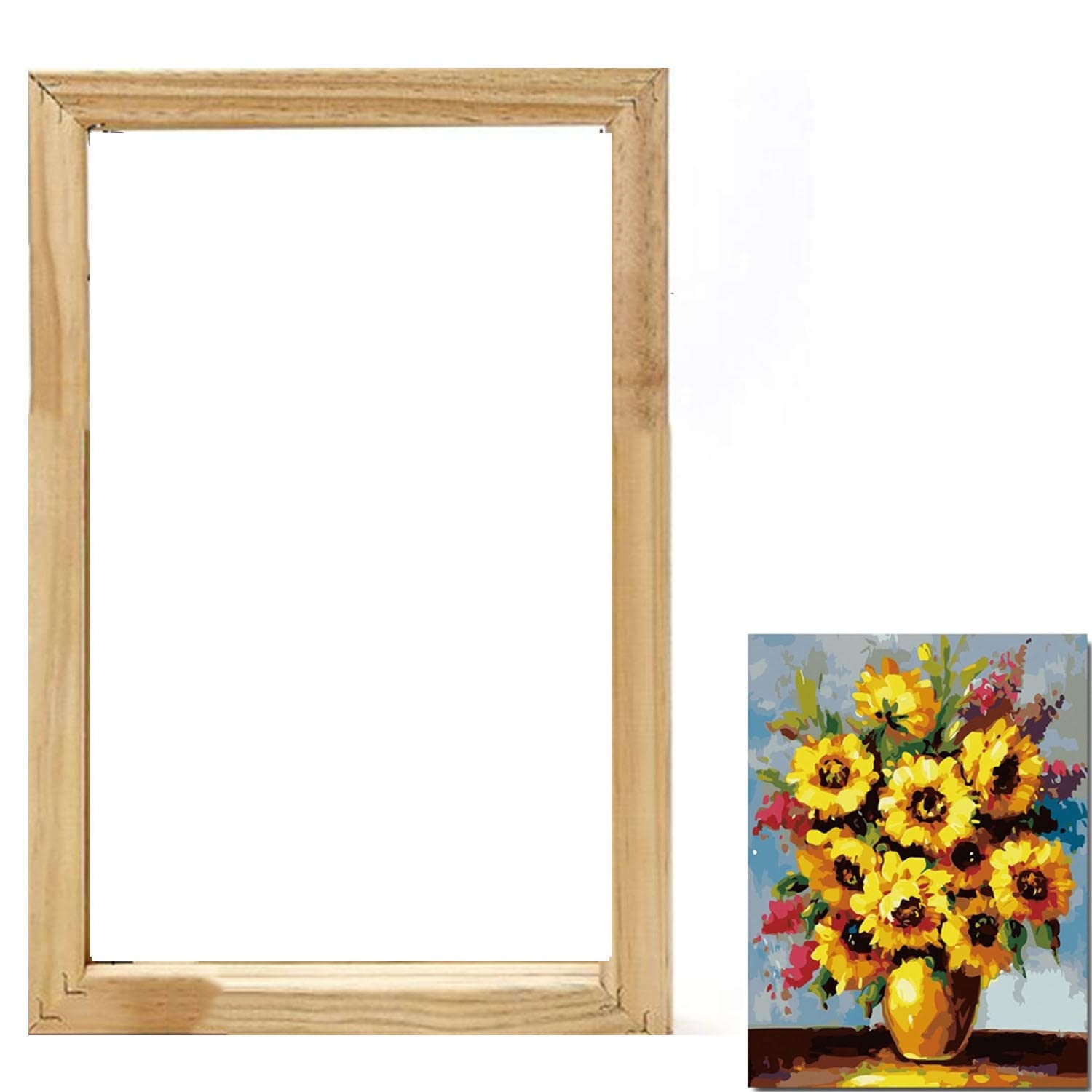 Amazon.co.jp: ラージサイズ70-150cm油絵工場価格キャンバス用木枠油絵