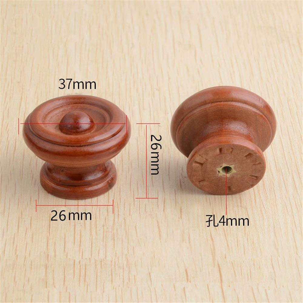 pomos de madera para puertas, pomos para cajones, 6 pomos de madera estilo granja, cajón de madera, armario de zapatos, tiradores de mesita de noche, tiradores de seguridad, pomos de cajón de muebles