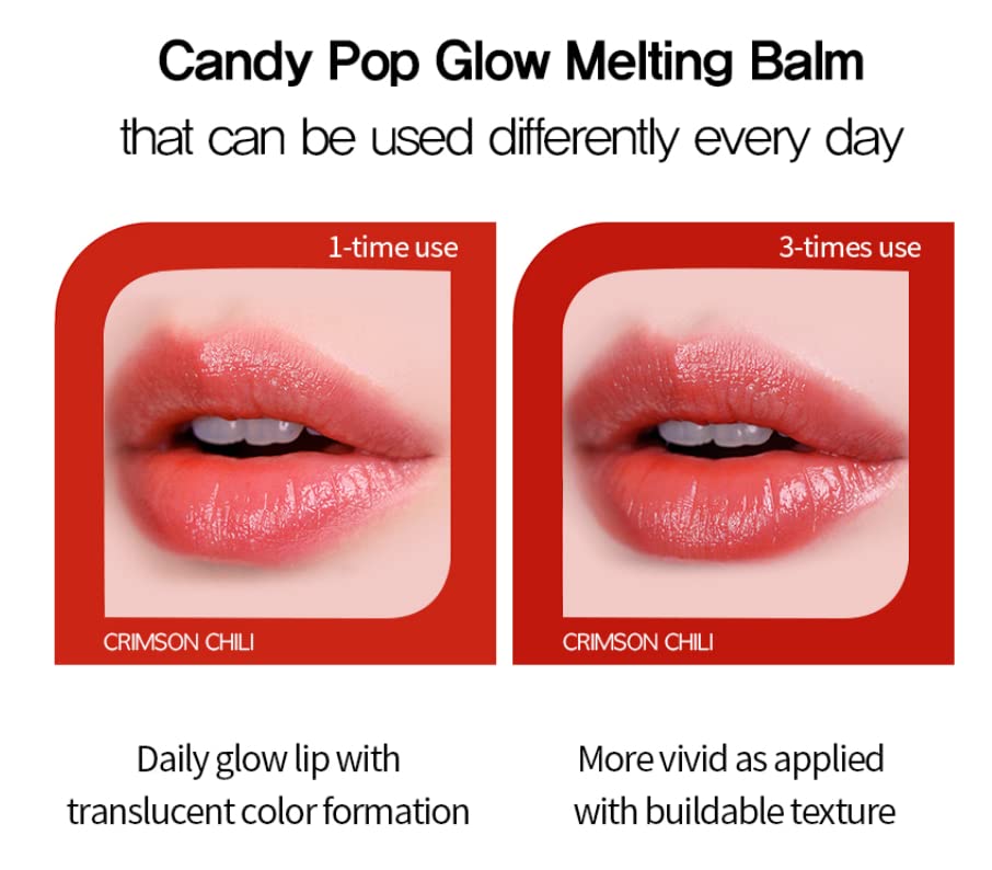 Miniatura 6 de Barra de labios YNM Candy Pop Glow Melting Balm - Pink Sunset 1