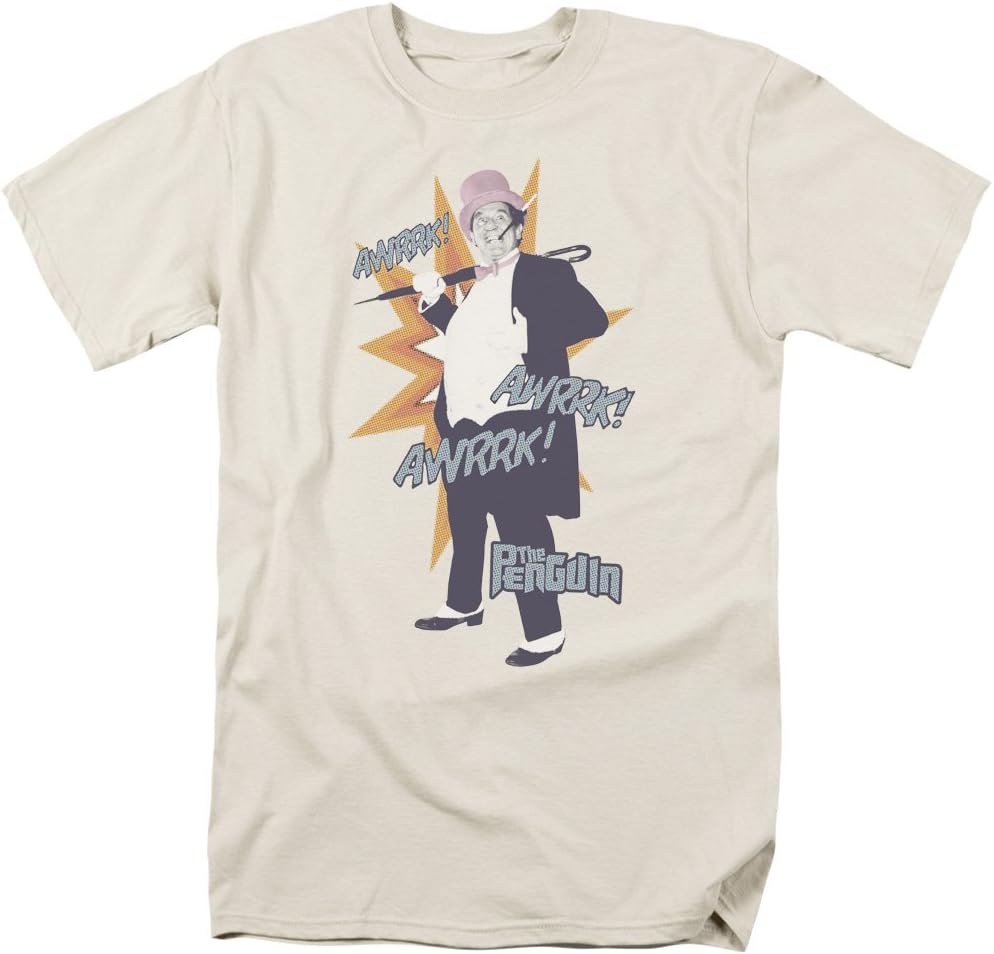 Trevco Men's Batman Classic Tv Courageous Warriors Adult T-Shirt image 3