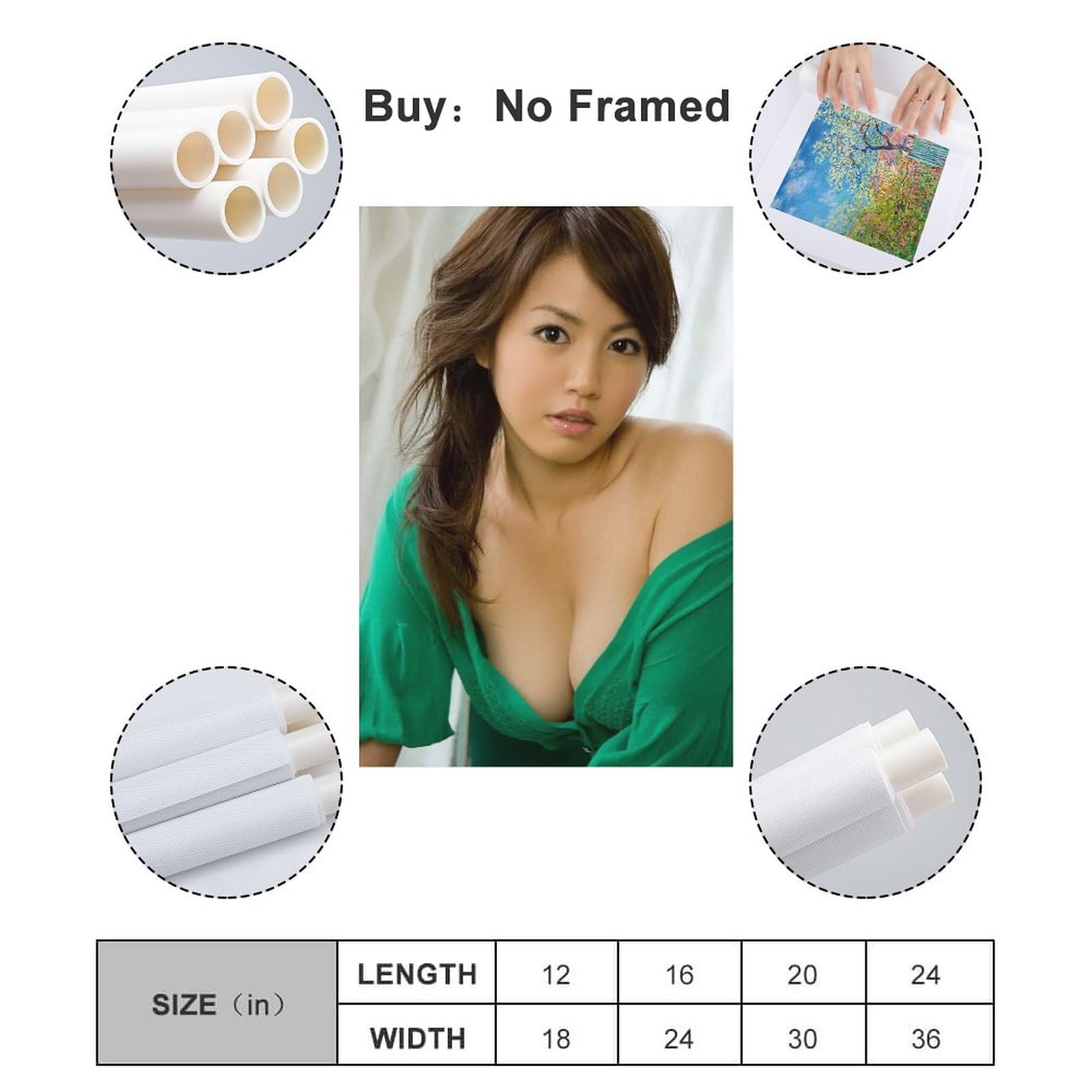 Amazon.co.jp: 磯山さやか 装飾画 磯山さやか 写真 磯山さやか