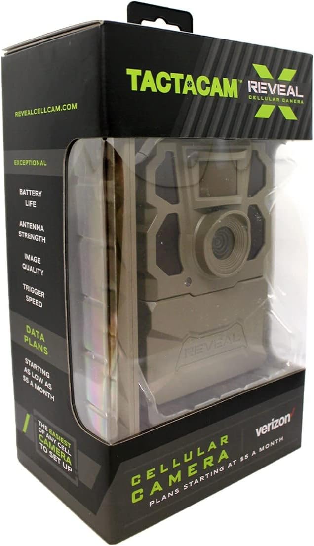 Tactacam Reveal X Cellular Camera AT&T