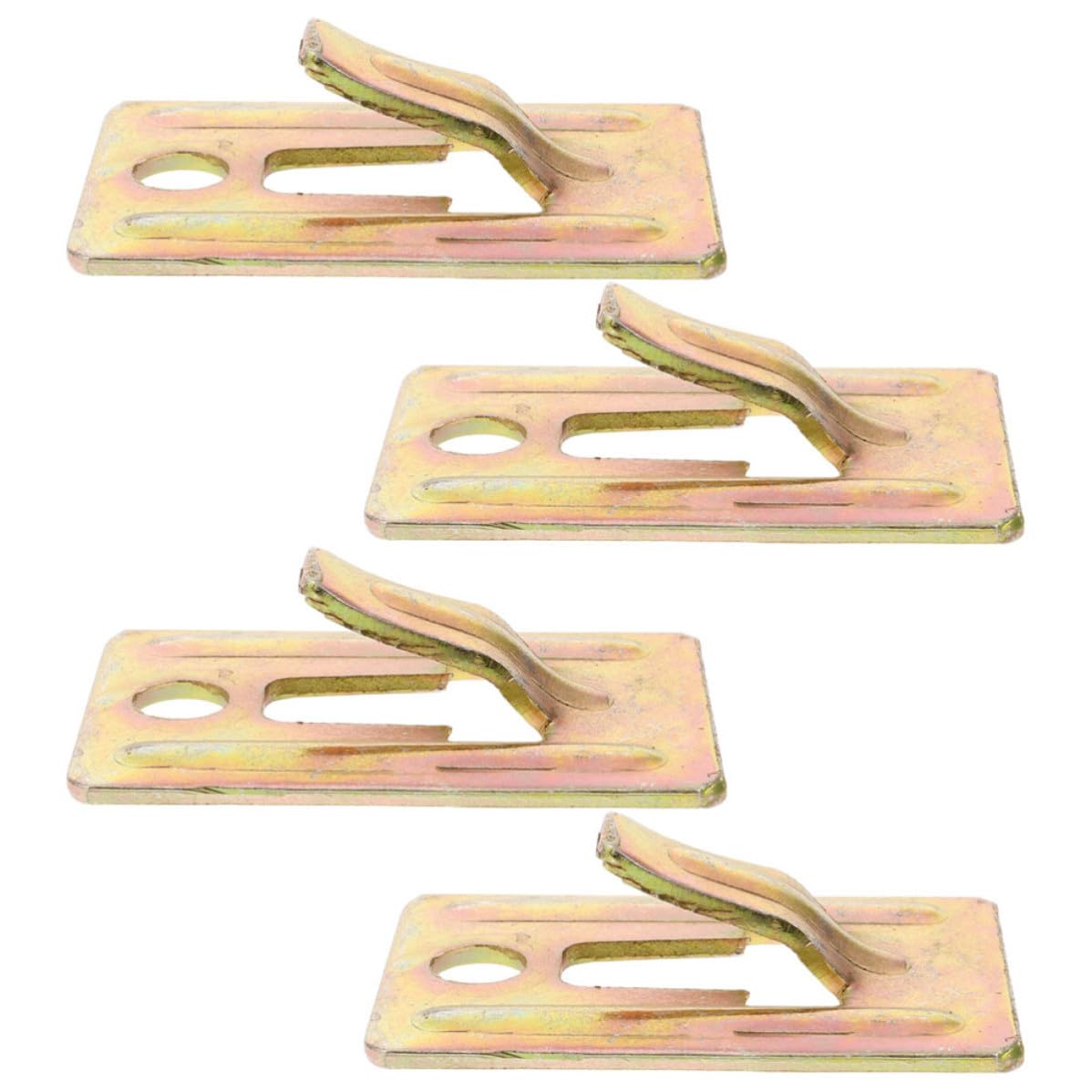 Soporte de pared para calentador de agua con accesorios completos de acero, 4 uds.