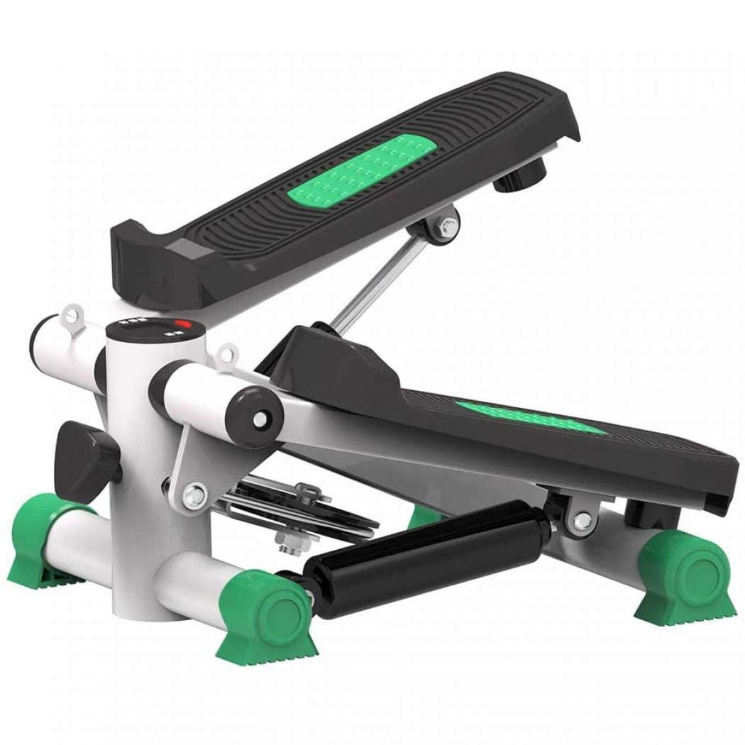 Mini Paso a Paso, máquina Paso a Paso, Equipo de Ejercicios de Giro silencioso para el hogar con Bandas de Resistencia, Adecuado para Sala de Estar, Oficina, Gimnasio