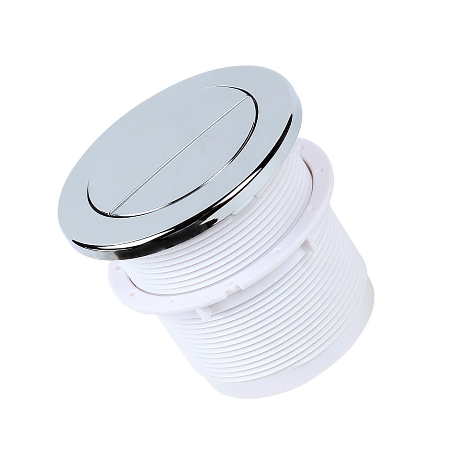 Easy Press Pneumatic Double Drain Valves with Large Diameter High Flows Drain Pneumatic Gate for Bathroom Toilet Tanks Industrial Toilet Tanks Parts